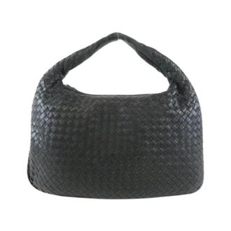 Bottega Veneta Pre-owned Leren Schoudertas - Dames - Pre-owned - Zwart - Maat: ONE Size Leer