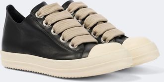 Rick Owens Jumbolace leather low-top sneakers
