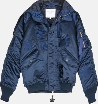 Cecilie Bahnsen Giacca Cecilie Bahnsen X Alpha Industries In Nylon Con Patch