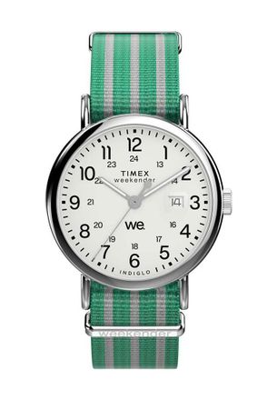 Timex TW2Y08800 Mens Weekender Watch - Silver - One Size