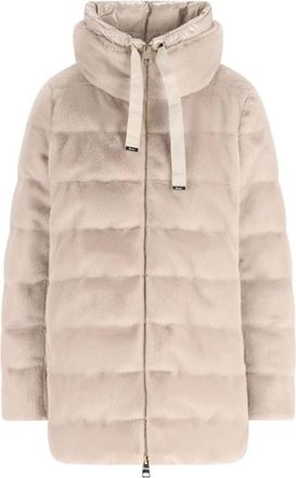 Herno Natural High-Neck Jacket