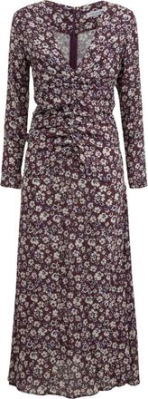 Mar De Margaritas abiti Viscosa - Dresses - Mujer - P&uacute;rpura - XL