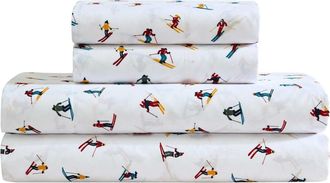 Nautica Aprs Skier Queen Sheet Set