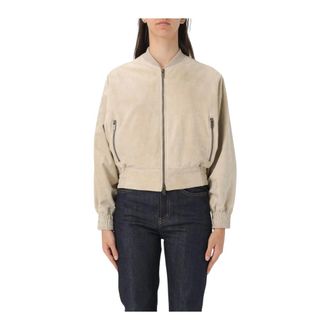 Salvatore Santoro Suede Bomber Jacket