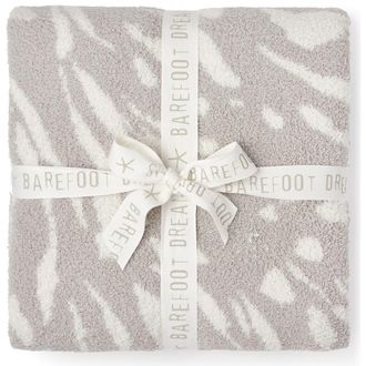 Barefoot Dreams CozyChic&copy; Star Animal Throw Blanket in Cream-Sandstone at Nordstrom