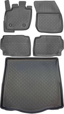 OEM Juego De Alfombrillas Para Coche Y Maletero Para Ford Mondeo V Liftback Desde Enero De 2015