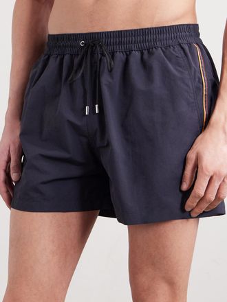 Paul Smith Straight-Leg Short-Length Recycled Swim Shorts