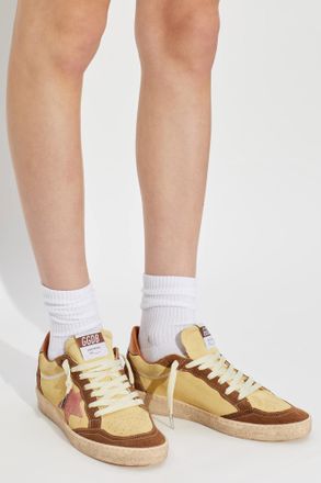 Golden Goose Ball Star Sports Shoes, Womens, Beige