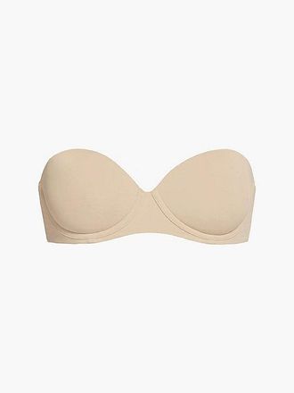 Calvin Klein Strapless Bra - Calvin Klein - Beige - Women - EU 65/E