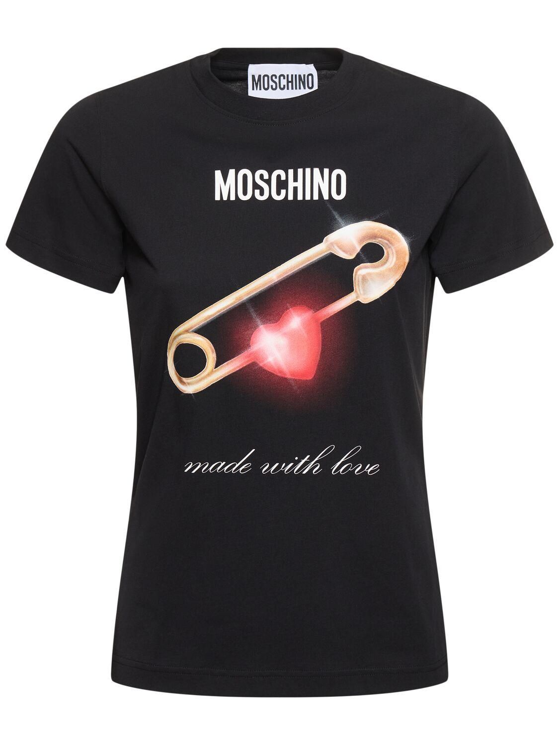 Moschino: Black T-Shirts now up to −80% | Stylight