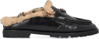 Pinko Pinko, Schoenen, Dames, Zwart, 36 EU, Platte Schoenen