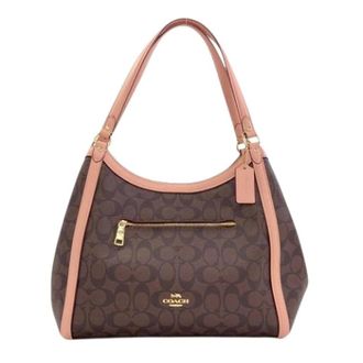 Coach Pre-owned Shoulder Bags, female, Brown, Size: ONE SIZE Pre-owned Signature Tote Bag