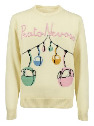 MC2 Saint Barth embroidered cable car knitwear - Neutrals
