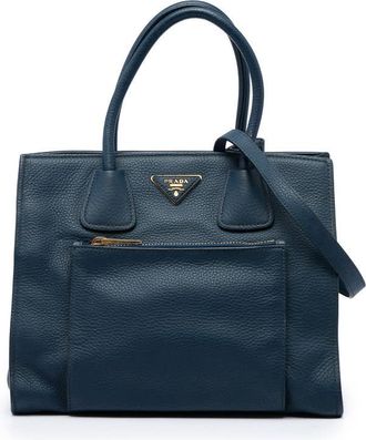 Prada Pre-owned Prada Vitello Daino Front Pocket Open Convertible Tote Ladies ERYWEPY49K78W3FQ