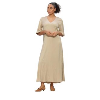 Drykorn Dames, Jurken, Beige, Maat: M Denim