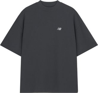 New Balance NB Logo Cotton T-shirt Asia Sizing Grey AMT41333-ACK