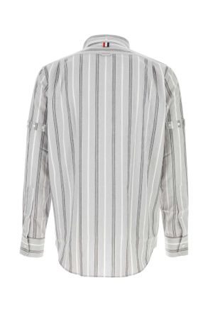 Thom Browne Mwl437of1157 035 Medgrey Exterior: Cotton Camicie Shirt