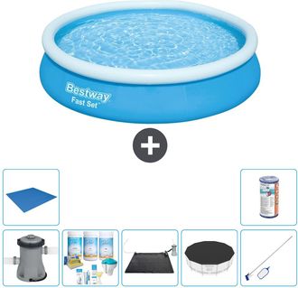 Bestway Piscina Bestway Fast Set Redonda - 366x76 Cm - 8-piezas S21428