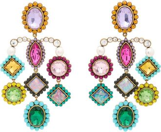 Kurt Geiger Multicolor Crystal Chandeleir Drop Earrings at Nordstrom Rack