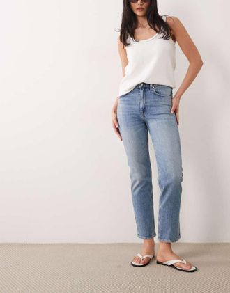 Arket Jade - Jeans slim stretch blu lavaggio chiaro