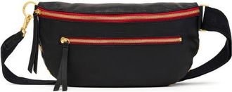 Hammitt Charles Large Crossbody Bag in Black/Brushed Gold at Nordstrom