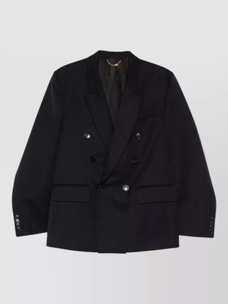 Victoria Beckham wool double-breasted tailored blazer