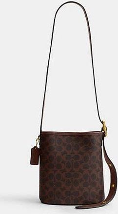 Coach Bleecker Bucket Bag 21 In Signature Canvas