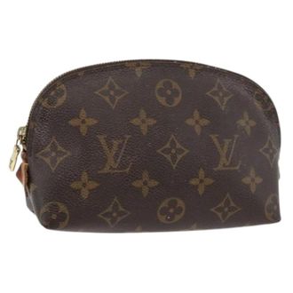 Louis Vuitton Pre-owned Bags, female, Brown, Size: ONE SIZE Pre-owned Monogram Canvas Pouch