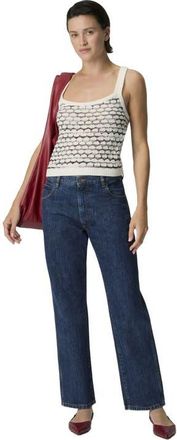 Missoni Cashmere And Viscose Tank Top With Contrast Trim in Green& Brown at Nordstrom, Size 42 It