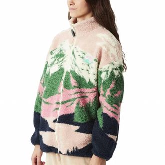 Picture Nyss Zip Fleece Jacket In Cloudy Landscape