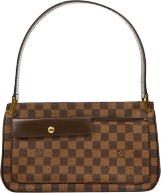 Louis Vuitton Aubagne Bag Damier Brown Canvas Handbag (Pre-Owned)