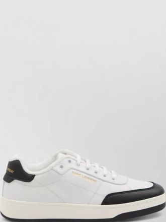 Saint Laurent leather low-top sneakers