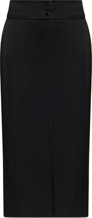 Forte_Forte Shiny Anvers Satin Pencil Skirt