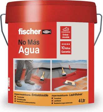 Fischer Impermeabilizante Embaldosable Gris 4l