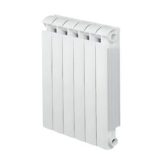Global Radiador De Calefacci&oacute;n Central De 6 Elementos Klass 800 De Aluminio Fundido Blanco 942w