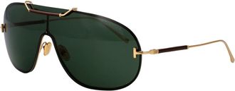 Tom Ford Tyler-02 Zonnebril - unisex - Zonnebrillen - Geel - ONE Size - Accessoires