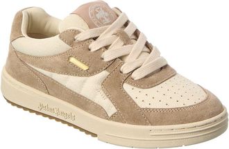 Palm Angels University LT Canvas & Suede Sneaker