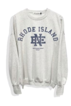 The Laundry Room Unisex Rhode Island Monogram Jump Top In Pebble Heather