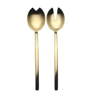 Mepra Due Salad Serving Set - 2 Pieces in Ice Gold at Nordstrom
