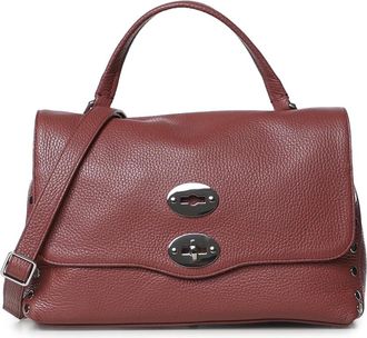 Zanellato Tassen, Dames, Rood, ONE Size, Leer, Postina Daily Small