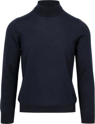 Gran Sasso Coltrui - Heren - Coltruien - Blauw - XL - Wol - Truien & Vesten