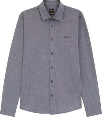 HUGO BOSS Heren, Overhemden, Blauw, Maat: XL