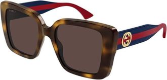 Gucci Brown Butterfly Ladies Sunglasses GG1861S 002 53