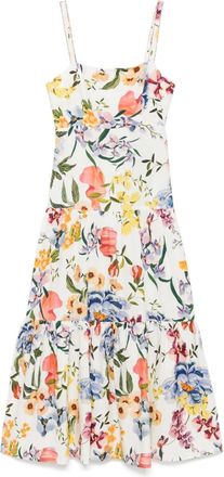 Farm Rio Abito lungo Greek Garden - Bianco