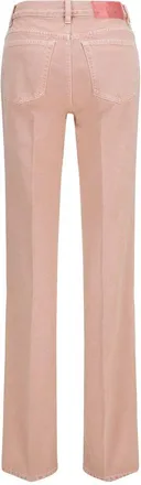 Chlo&eacute; Womens Multicolor Cotton Straight-Leg Jeans Clothing