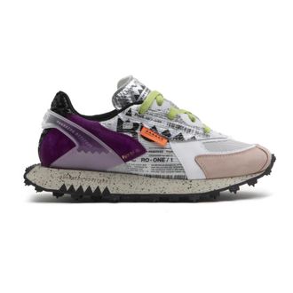 RUN OF Sneakers, female, Multicolor, Size: 10 US Leather Sneakers Memory Gel