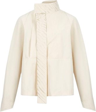 Shanghai Tang Blusa a portafoglio - Toni neutri