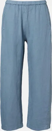 Velvet Celine linen wide-leg pants