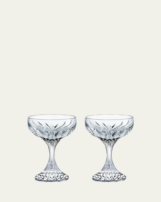 Baccarat Massena Coupe Glasses, Set of 2