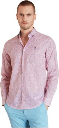 Vicomte A Clovis Slim Shirt - Heren - Casual Overhemden - Veelkleurig - 2XL - Overhemden